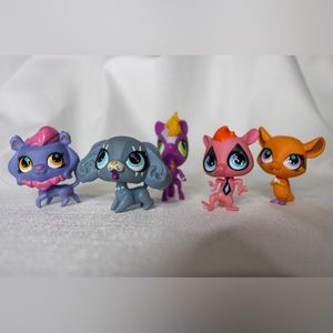 Littlest PetShop (Spotlight Circus 10 Pet Performers Collection Gen 4) Complete
